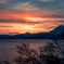 夕焼湖