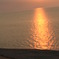 砂丘の夕陽