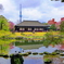 伝法院庭園とスカイツリー