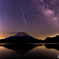流星と天の川