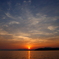 夕日