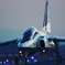 ブルーインパルス夜間訓練終了