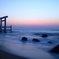黄昏の二見ヶ浦