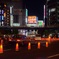 光るコーン　(西新宿)