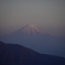 富士山夕景