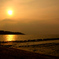 sunset of summer solstice day