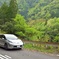 新緑の中のモータードライブ