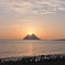パール？小島　八丈島にて
