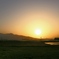 5月7日の夕日