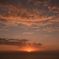 日本海の夕陽