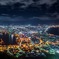 函館山から。
