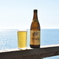 日本海で、瓶ビール