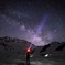 雷鳥沢キャンプ場の星空