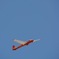 快晴の中の飛行機