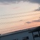 片割れ夕日
