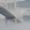 海霧と白鳥大橋