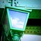 映る青空