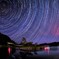 ダムから見た5月の星空