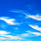 羽毛のような雲