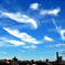 今日の空と街1