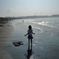 海辺の散歩