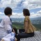 山頂からの景色