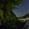 星の流れと蛍の川