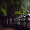 road approaching a shrine