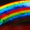 流線の虹