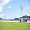 空と海と束の間の一息を