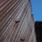 Rusty Wall and Blue Sky