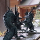 手水舎_龍_大國魂神社