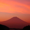 朝焼け富士山