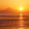 Setting sun