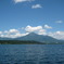 猪苗代湖と磐梯山