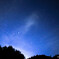夜空に流れ星