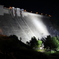 定山渓ダムのライトアップ