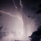 迸る雲間雷