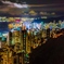 香港 ビクトリアピークからの夜景2