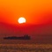 海ほたるからの夕陽