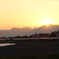 夕日