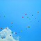 空　雲　風船