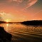 下津浦夕景