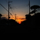 夕暮れ