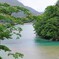 ダム湖と吊り橋2