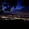 福岡県久留米市　「高良大社」よりの夜景