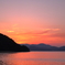 瀬戸内海の夕焼け