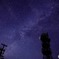 人工衛星と天の川