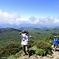 霧島連山の韓国岳 青空と風が心地よい