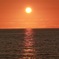 今日の石狩浜あそびーちの夕焼け